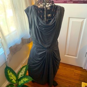 Victor Alfaro Gray Business Casual Dress